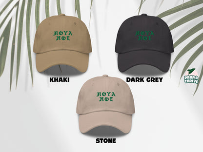 "Hoya Hoe" Embroidered Dad Hat
