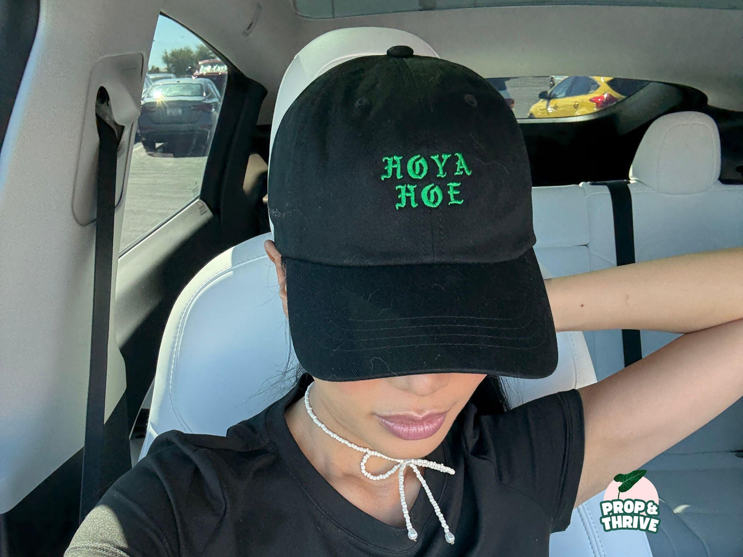 "Hoya Hoe" Embroidered Dad Hat