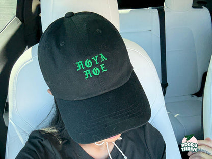 "Hoya Hoe" Embroidered Dad Hat