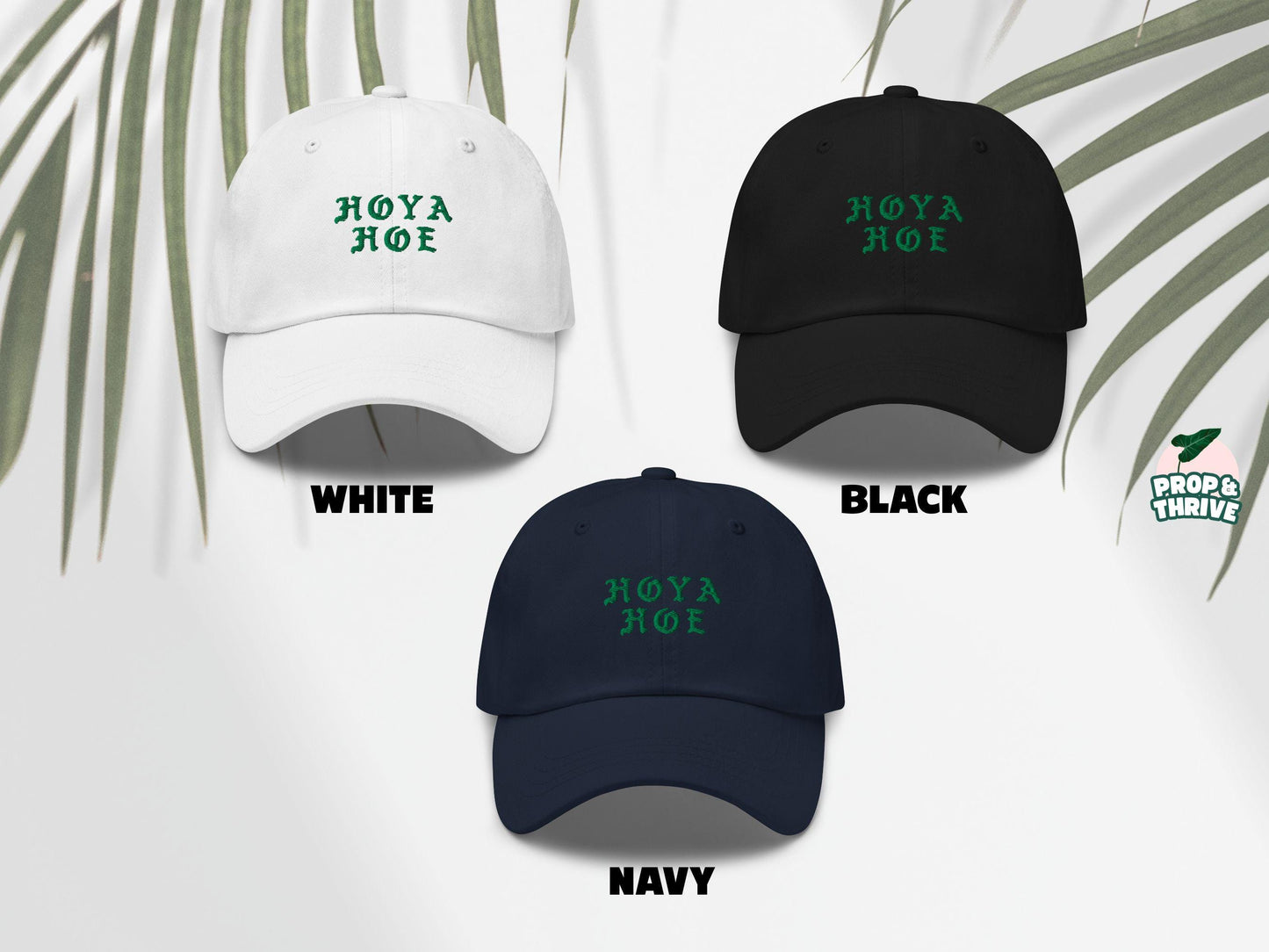 "Hoya Hoe" Embroidered Dad Hat